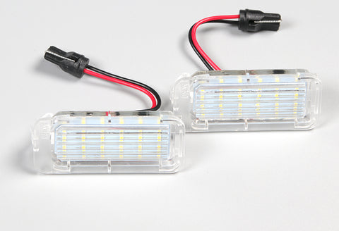 For Ford Explorer Escape Expedition Fusion White 18-SMD LED License Plate Lights
