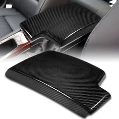 For 2006-2012 BMW 3-Series E90 E91 Carbon Fiber Armrest Box Cover Center Console