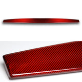 For 2017-2023 Tesla Model 3 / Y Red Carbon Fiber Dashboard Interior Cover Trim