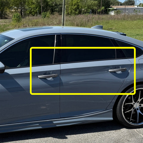 For 2018-2022 Honda Accord Mirror Chrome Door Handle Covers With Smart Keyholes