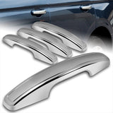 For 2018-2024 Ford Expedition Mirror Chrome Door Handle Covers No Smart Keyholes