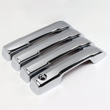 For 2022-2025 Toyota Tundra/Sequoia Chrome Door Handle Covers No Smart Keyholes