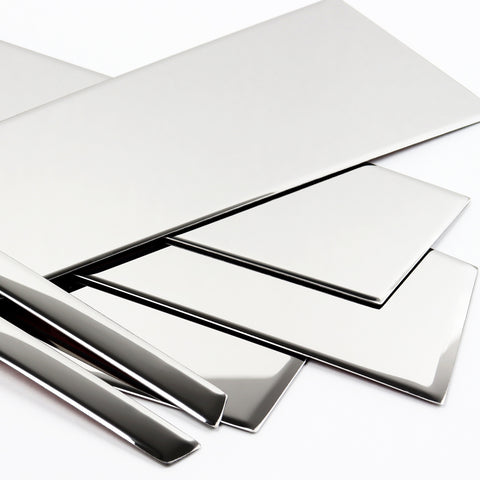 For 2018-2024 Toyota Camry Stainless Polish Mirror Chrome Door Pillar Trim 6-PCS