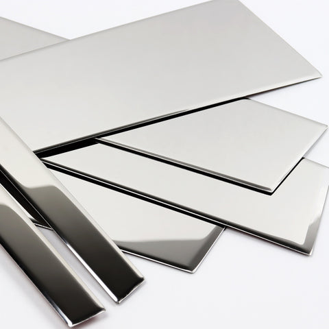 For 2018-2024 Chevy Equinox Stainless Polish Mirror Chrome Door Pillar Trim 6PCS