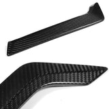 For 2017-2022 Infiniti Q60 Coupe Carbon Fiber Front Fender Side Vent Wing Cover  2pcs