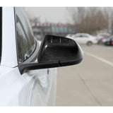 For 2017-2023 Tesla Model 3 Sedan Real Carbon Front Bumper Body Kit Lip 3pcs + For 2017-2023 Tesla Model 3 Real Carbon Fiber Side View Mirror Covers Cap Trim  2pcs