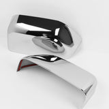 For 2017-2023 Ford F250 F350 F450 Super Duty Chrome Side Top Half Mirror Cover