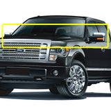 For 2009-2014 Ford F-150 ABS Mirror Chrome Side Top Half Overlays Mirror Cover