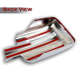 For 2009-2014 Ford F150 Mirror Chrome Full Side Mirror Covers W/ Turn Signal Cut