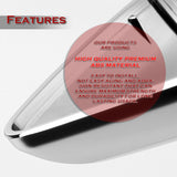 For 2019-2024 Chevy Silverado / GMC Sierra 1500 Replacement Chrome Mirror Covers