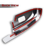 For 2007-2013 Chevy Silverado Suburban GMC Yukon Chrome Lower Half Mirror Covers
