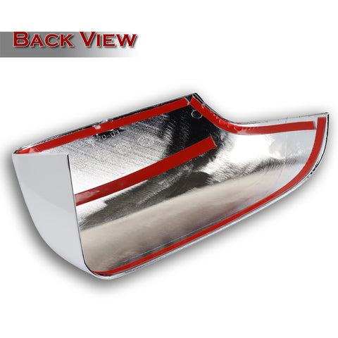 For 2019-2023 Ford Ranger Chrome Side Mirror Covers Overlay W/ Turn Signal Cut