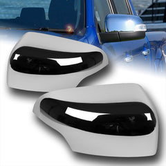 For 2019-2023 Ford Ranger Chrome Side Mirror Covers Overlay W/ Turn Signal Cut