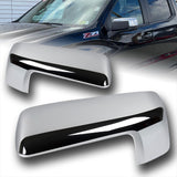 For 2019-2025 Chevy Silverado / GMC Sierra 1500 Chrome Top Half Mirror Covers