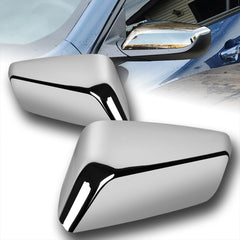 For 2016-2025 Chevy Malibu Mirror Chrome Mirror Covers Trim With Turn Signal Cut