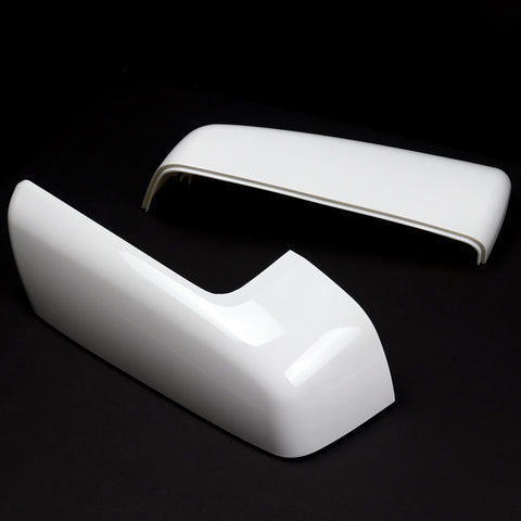 For 2019-2024 Chevy Silverado GMC Sierra Replacement Summit White Mirror Covers