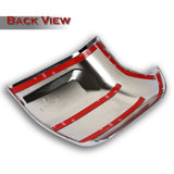 For 2016-2024 Nissan Titan Mirror Chrome Tow Mirror Covers With Turn Signal Cut