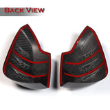 For 2015-2021 Subaru WRX STi Real Carbon Fiber Side View Mirror Covers Cap Trim