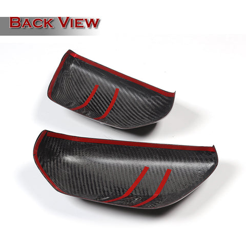 For 2018-2023 Toyota Camry Real Carbon Fiber Side View Mirror Covers Cap Trim