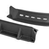 For 2022-2024 Ford Maverick Black Front Bumper Lip LED Sequential Running Lights  3pcs