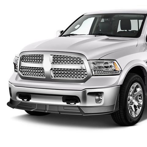 For 2013-2018 Ram 1500 / 2019-2024 Ram 1500 Classic Front Bumper Spoiler Lip  6pcs
