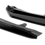 For 2025-2026 Toyota Camry LE XLE Painted BLK Front Bumper Lip Spoiler Splitter  3pcs