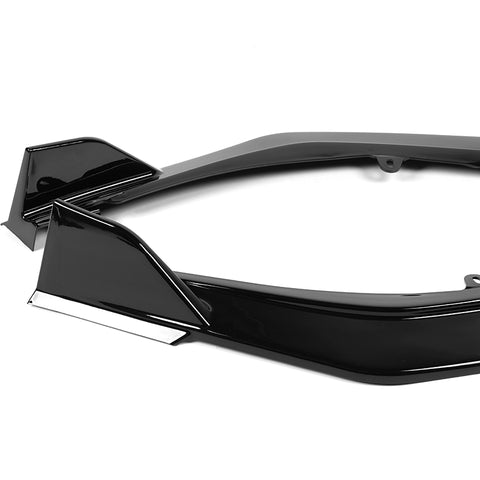 For 2025-2026 Toyota Camry LE XLE Painted BLK Front Bumper Lip Spoiler Splitter  3pcs