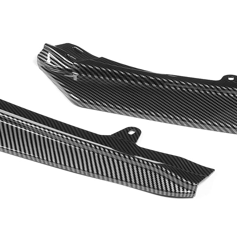 For 2025-2026 Toyota Camry LE XLE Carbon Style Front Bumper Lip Spoiler Splitter  3pcs
