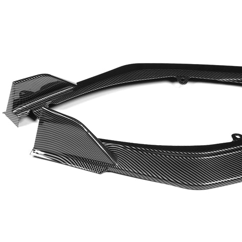 For 2025-2026 Toyota Camry LE XLE Carbon Style Front Bumper Lip Spoiler Splitter  3pcs