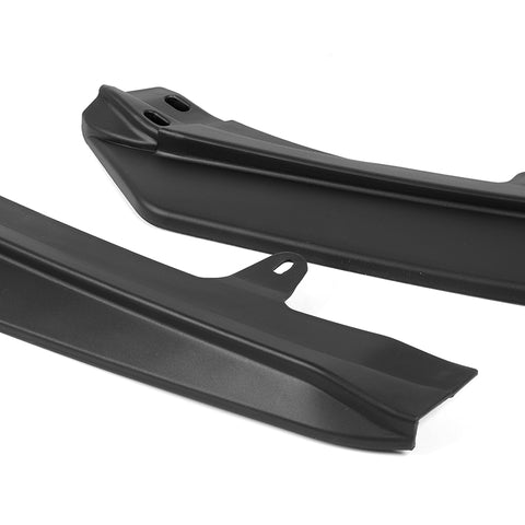 For 2025-2026 Toyota Camry LE XLE Matt Black Front Bumper Lip Spoiler Splitter 3pcs