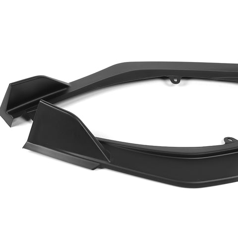 For 2025-2026 Toyota Camry LE XLE Matt Black Front Bumper Lip Spoiler Splitter 3pcs