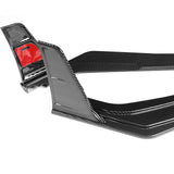 For 2023-2026 Honda Civic Type-R FL5 Carbon Painted Front Bumper Lip Spoiler  3pcs