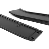 For 2023-2026 Honda Civic Type-R FL5 Black Front Bumper Lip Spoiler Splitter 3pcs