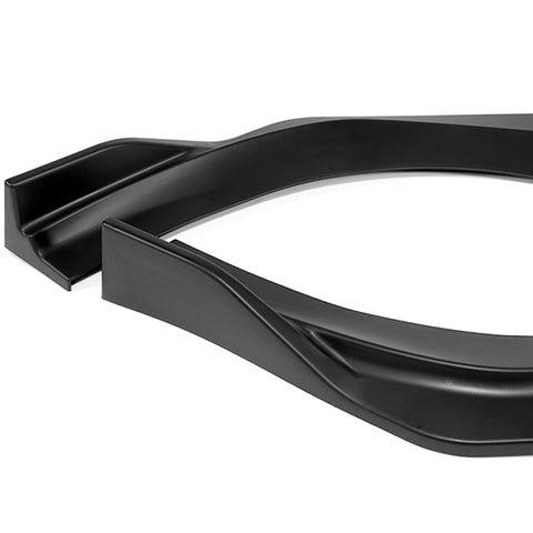 For 2019-2022 BMW Z4 G29 M-Sport Matt Black Front Bumper Body Kit Spoiler Lip + 86" x 4" Universal Black Side Skirt Extension Rocker Splitters Diffuser Lip 9pcs