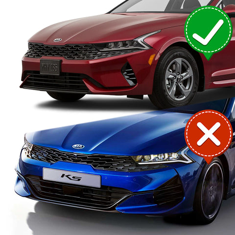For 2021-2024 Kia Optima K5 Carbon Painted Front Bumper Splitter Spoiler Lip + 31"x4" Universal Carbon Style Side Skirt Rocker Splitters Diffuser Winglet Wind  5pcs