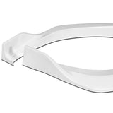 For 2020-2024 BMW 2-Series F44 Gran Coupe Painted White Front Bumper Spoiler Lip  + 31"x4" Universal Painted White Side Skirt Rocker Splitters Diffuser Winglet Wind  5pcs