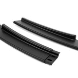 For 2012-2018 6-Series F06 F12 F13 M-Sport Matt Black Front Bumper Lip Spoiler  3pcs