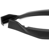 For 2017-2019 Toyota Corolla SE XSE GT-Style Matt Black Front Bumper Spoiler Lip + 86" x 4" Universal Black Side Skirt Extension Rocker Splitters Diffuser Lip 9pcs