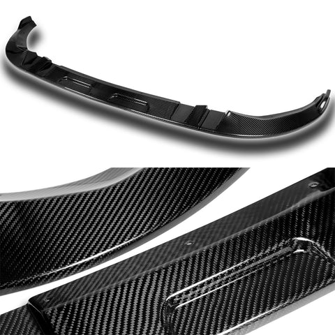 For 2018-2021 BMW X3 X4 G01 G02 M-Sport Carbon Fiber Front Bumper Lip Spoiler