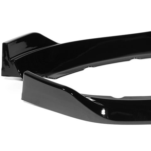 For 2013-2014 Cadillac ATS GT-Style Painted Black Front Bumper Lip Body Spoiler