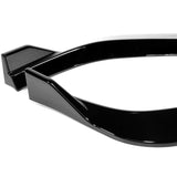 For 2023-2025 Acura Integra TR-Style Painted Black Front Bumper Lip Body Spoiler + 31"x4" Universal Painted Black Side Skirt Rocker Splitters Diffuser Winglet Wind  5pcs