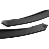 For 2021-2025 Acura TLX TS-Style Matt Black Front Bumper Lip Spoiler Splitter 2pcs
