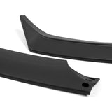 For 2014-2021 BMW 2-Series F22 F23 Base Black Front Bumper Lip Splitter Spoiler  5pcs