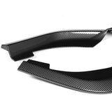 For 2024-2025 Hyundai Elantra Base Carbon Painted Front Lower Bumper Lip Spoiler  3pcs