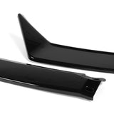 For 2023-2025 Nissan Altima Painted Black Front Bumper Lip Splitter Spoiler   5pcs
