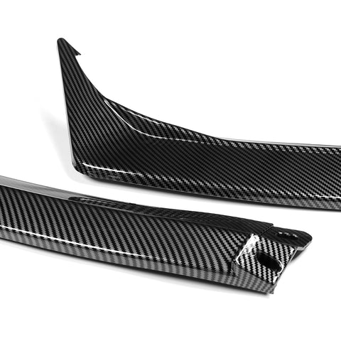 For 2024-2025 Hyundai Sonata N-Line Carbon Painted Front Bumper Lip Spoiler  5pcs