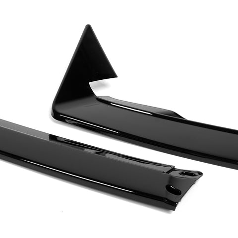 or 2024-2025 Hyundai Elantra N-Line Painted Black Front Bumper Lip Spoiler  5pcs