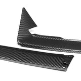For 2024-2025 Hyundai Elantra N-Line Carbon Painted Front Bumper Lip Spoiler  5pcs