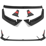 For 2024-2025 Hyundai Elantra N-Line Black Front Bumper Lip Splitter Spoiler  5pcs