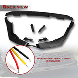 For 2025-2026 Camry SE XSE Black Front Bumper Lip LED Sequential Running Lights  3pcs